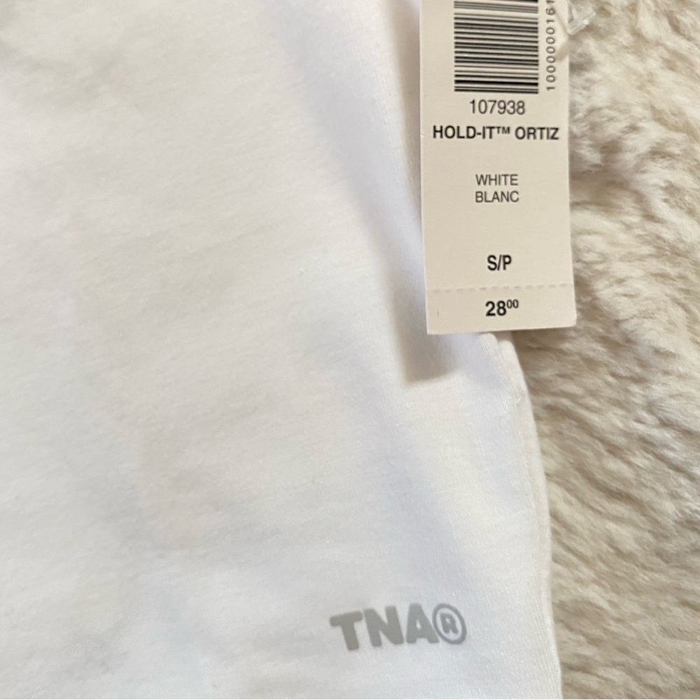 TNA Aritzia Classic White Tee - Picture 3 of 6